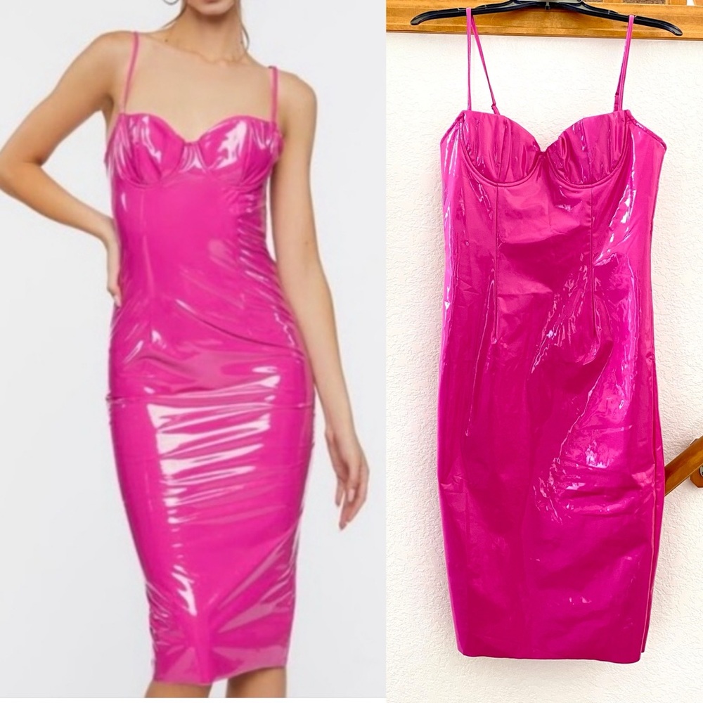 hot pink dress